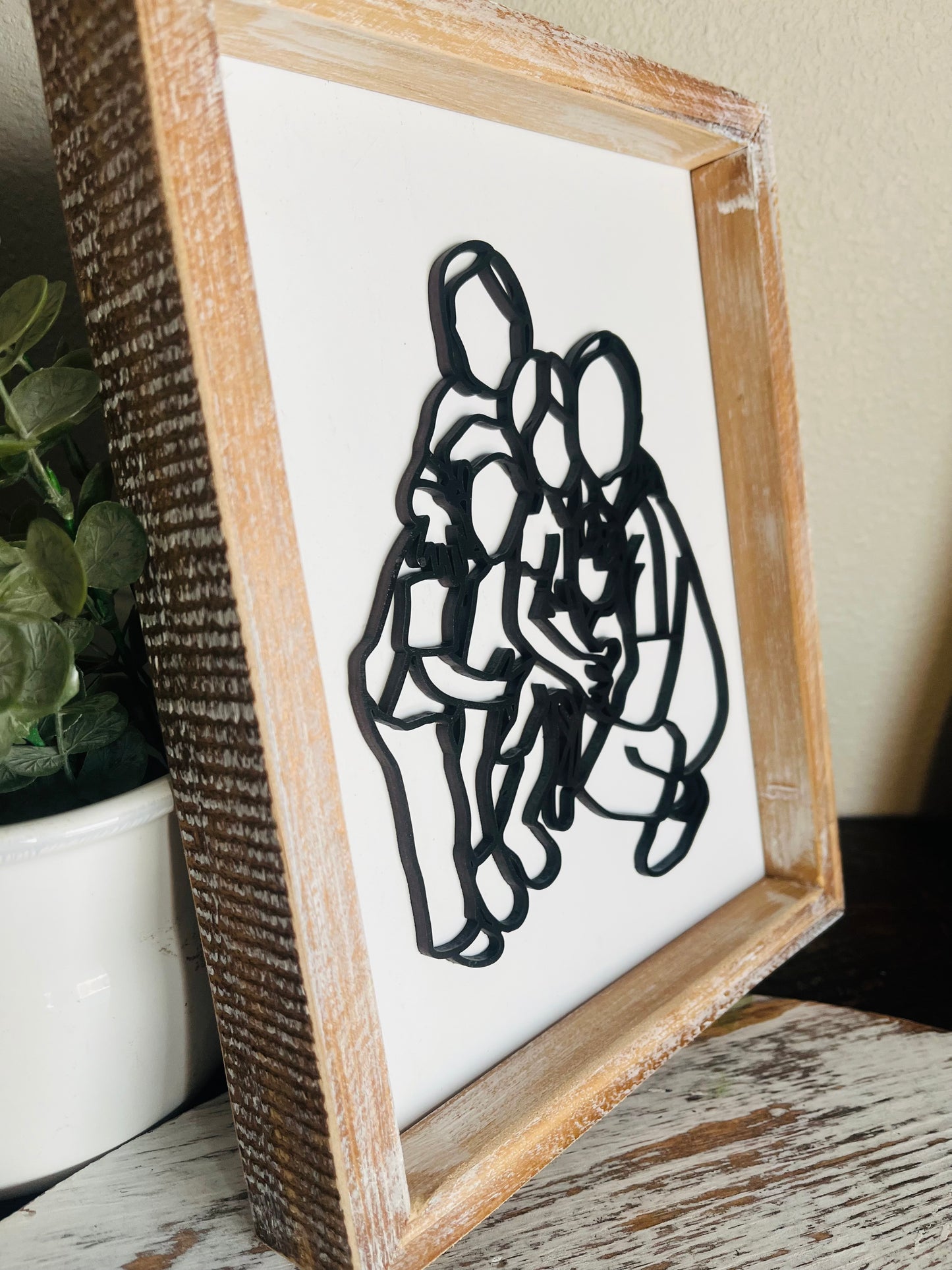 Family Outline Art