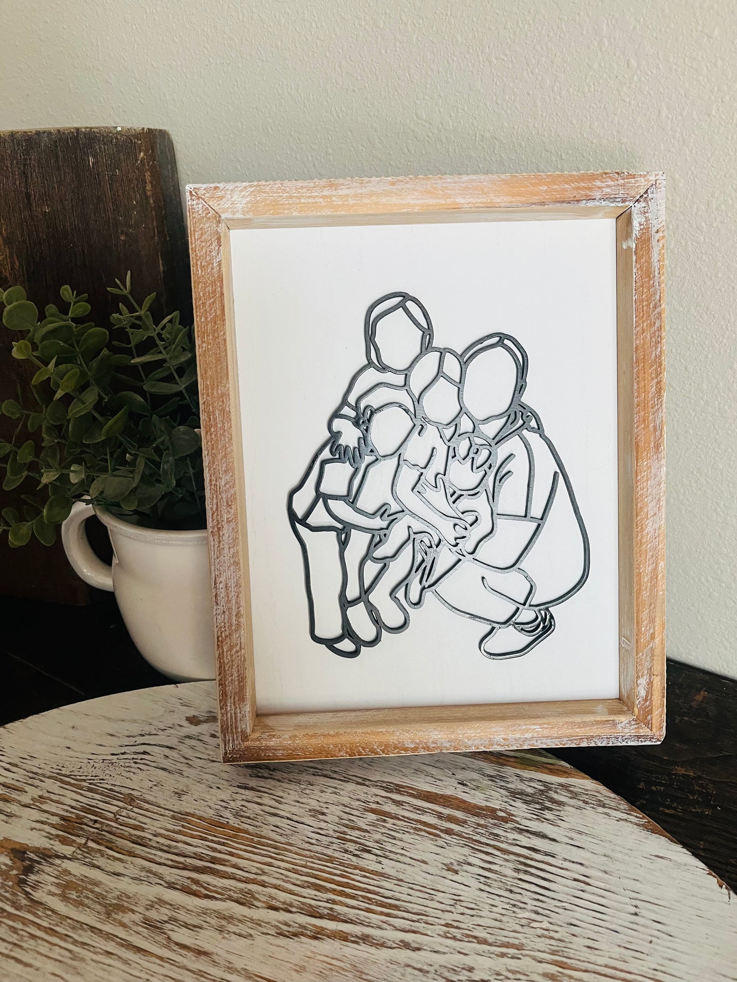 Family Outline Art