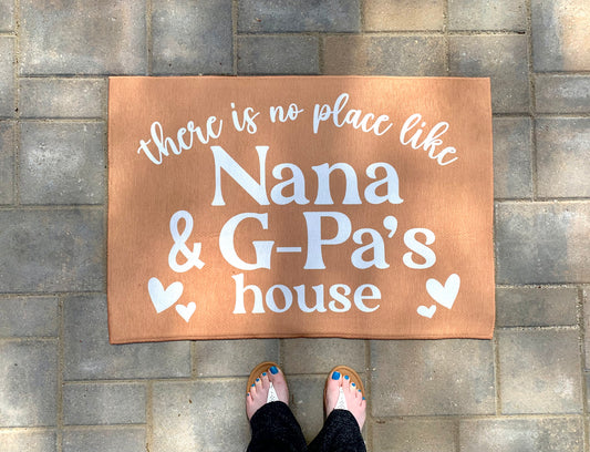 No Place Like Grandparents House Doormat