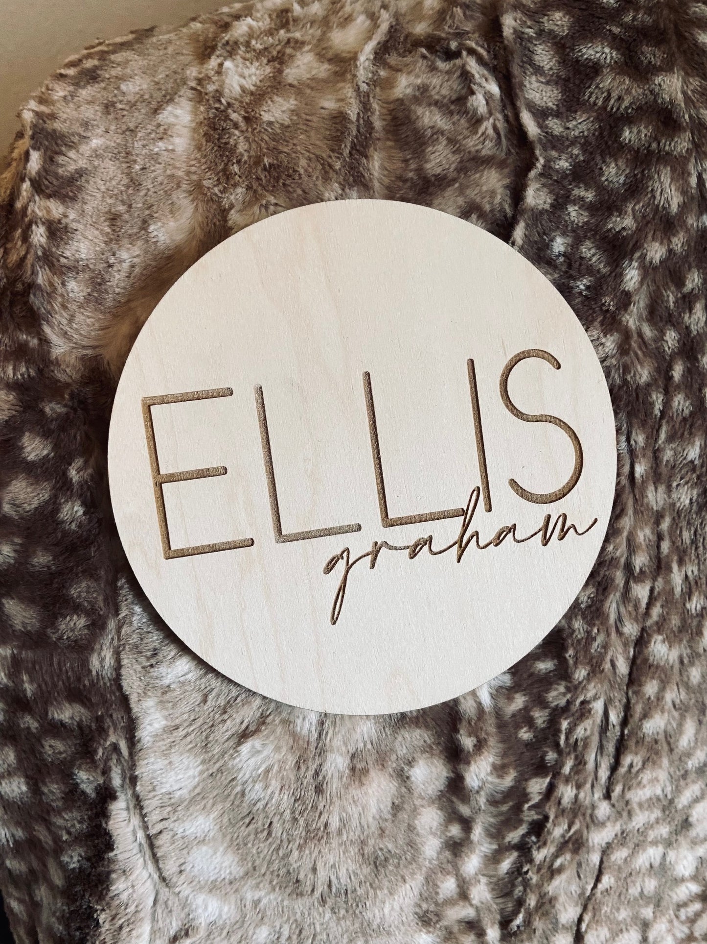 Baby Name Arrival Circles